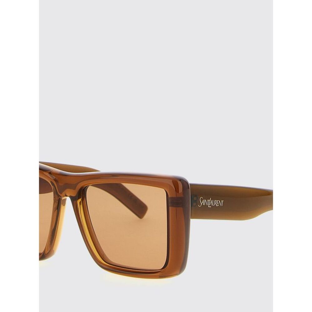 Saint Laurent Sunglasses Woman Brown - Picture 3 of 3
